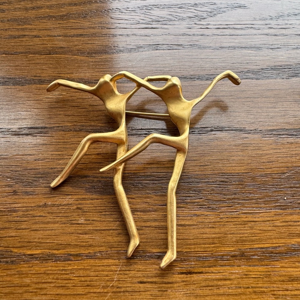 Abstract Dancer Pin